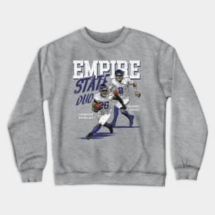 Saquon Barkley & Daniel Jones New York G Empire State Duo Crewneck Sweatshirt